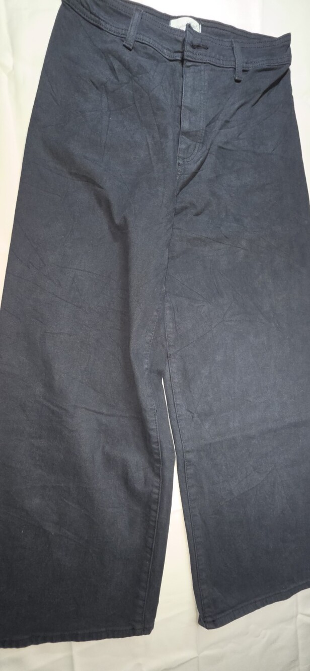 Universal Thread Goods Co. Women's Jeans Black Sailor Wide Leg Size 8 Sku 222